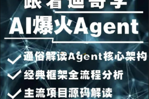 2024AI必会Agent（应用解读和项目实战）唐宇迪