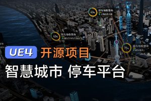 《UE4智慧停车数字孪生可视化》实战项目