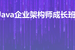 Java企业级架构师成长班