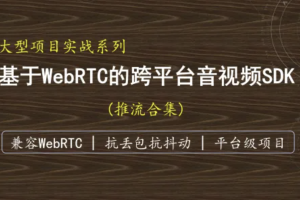 （抗弱网）基于WebRTC的跨平台实时音视频SDK-推流