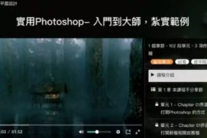 實用Photoshop – 入門到大師，紮實範例