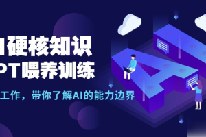 AI硬核知识-GPT喂养训练，自动化工作，带你了解AI的能力边界（10节课）