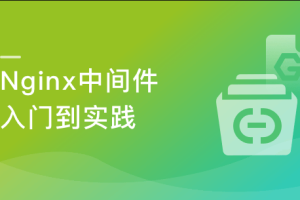 Nginx入门到实践Nginx中间件